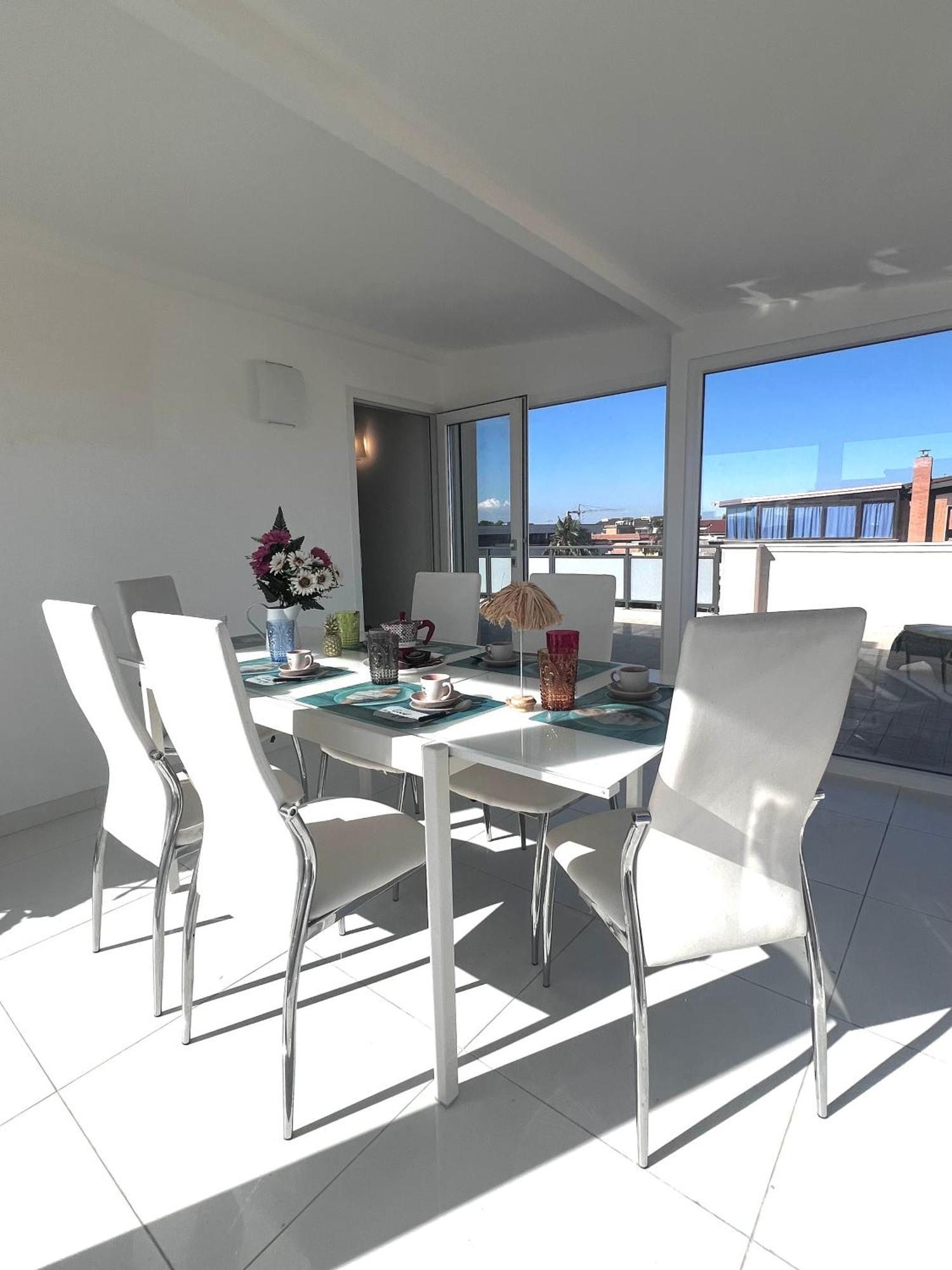 Roma Airport Sky Apartments ฟิวมิชีโน ภายนอก รูปภาพ