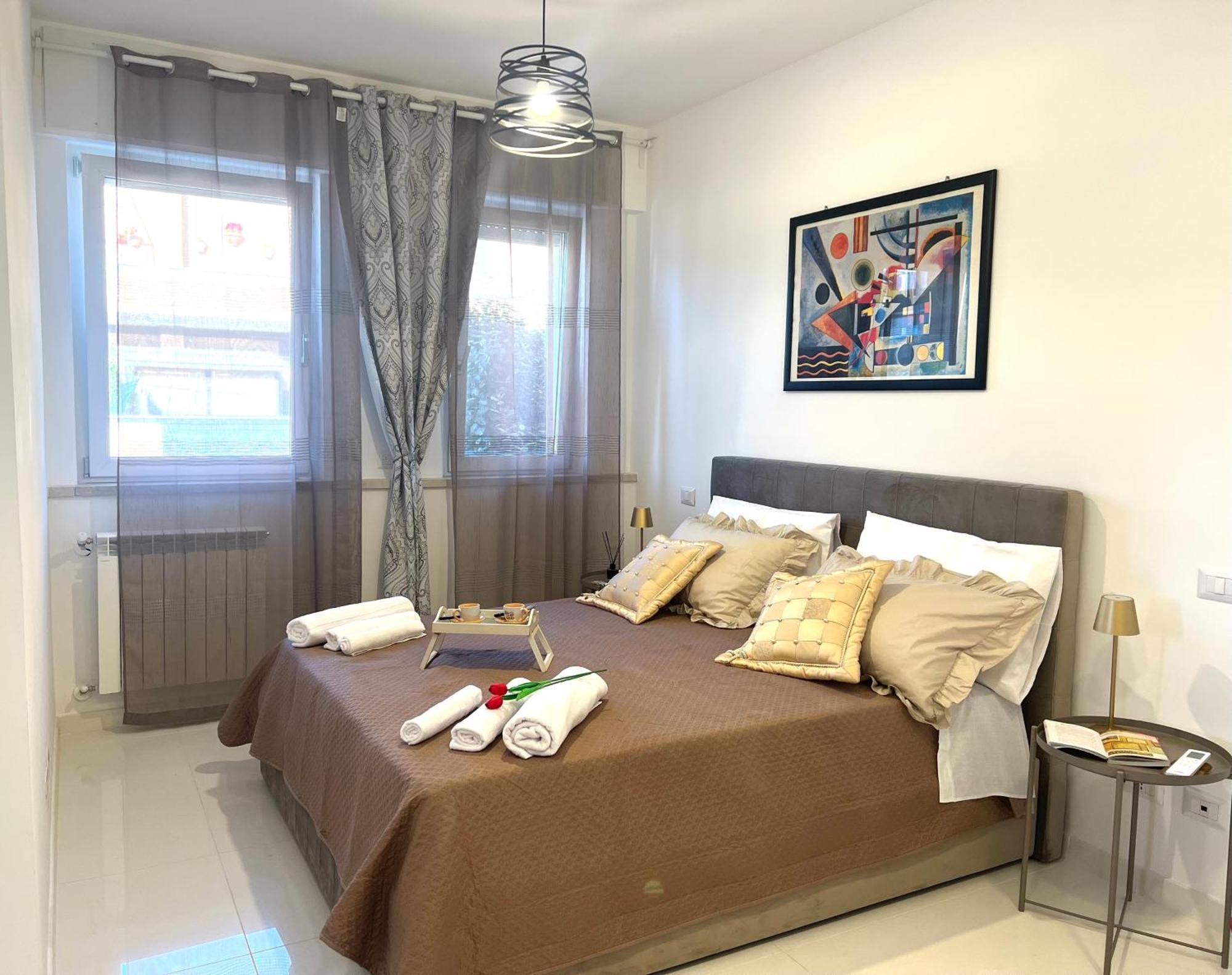 Roma Airport Sky Apartments ฟิวมิชีโน ภายนอก รูปภาพ