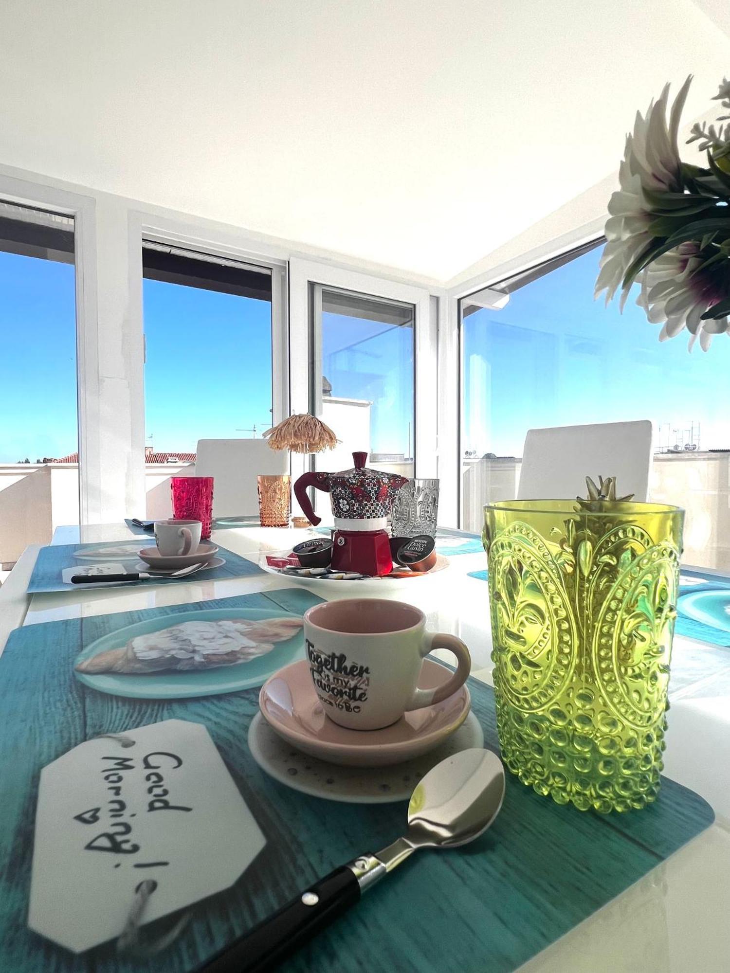 Roma Airport Sky Apartments ฟิวมิชีโน ภายนอก รูปภาพ