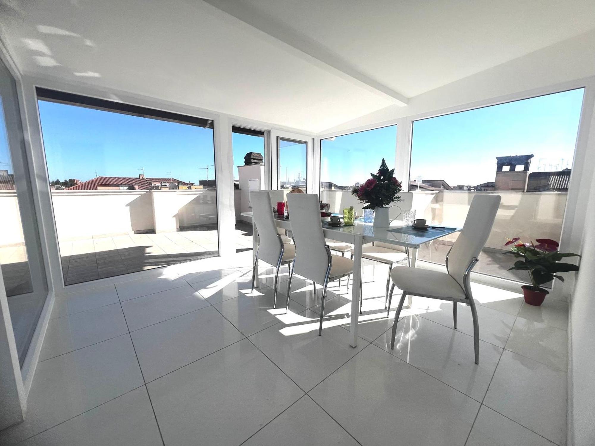 Roma Airport Sky Apartments ฟิวมิชีโน ภายนอก รูปภาพ