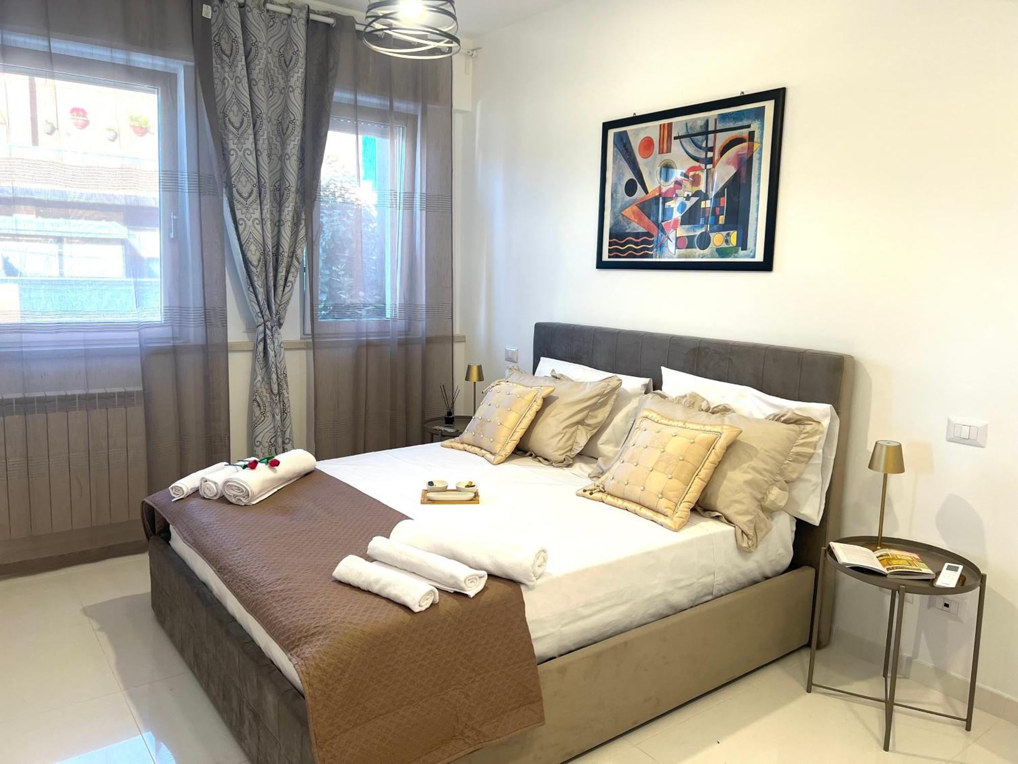 Roma Airport Sky Apartments ฟิวมิชีโน ภายนอก รูปภาพ